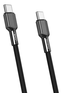 Kabel USB-C - USB-C PD 60W 1m czarny XO NB183B