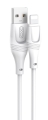 Kabel USB - Lightning 3m 2A biały, XO NB238.jpg