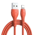 Kabel USB Lightning pomarańczowy 1m 2.4A NB240.jpg