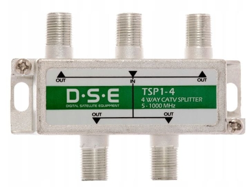 Rozgałęźnik CATV 4x1 DSE TSP1-4.jpg