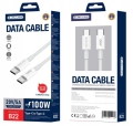 Kabel USB-C - USB-C PD 100W 1m Biały B22 JELLICO.jpg
