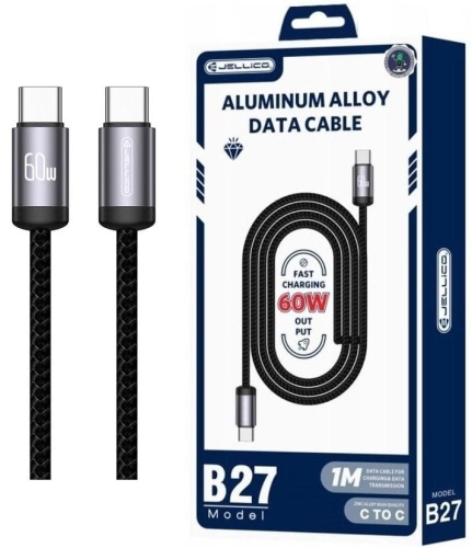 Kabel USB-C - USB-C PD 60W 1m czarny B27 JELLICO_7.jpg