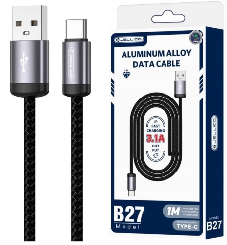 Kabel USB-C - USB-C PD 60W 1m czarny B27 JELLICO_9.jpg