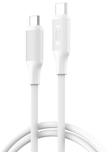 Kabel USB-C - USB-C PD 60W 1m biały XO NB-Q265B.jpg