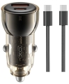 Ładowarka samochodowa+kabel 60W CC60 USB, USB-C CZARNA_3.jpg