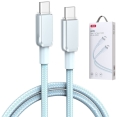 Kabel USB typ C niebieski 0,35m 60W USB-C XO NB-Q250B_3.jpg