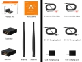 Transmiter Bezprzewodowy Audio 2x RCA 100m RT5066_4.jpg