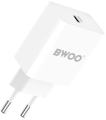 Ładowarka sieciowa 1x USB-C PD 20W Biała BO-CDA119_0.jpg