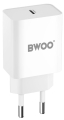 Ładowarka sieciowa 1x USB-C PD 20W Biała BO-CDA119.jpg