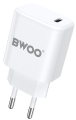 Ładowarka sieciowa 1x USB-C PD 20W Biała BO-CDA105_2.jpg