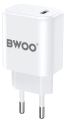 Ładowarka sieciowa 1x USB-C PD 20W Biała BO-CDA105_0.jpg