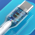 Kabel USB typ C biały 1m 3A USB-C BWOO BO-X172C_2.jpg