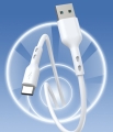 Kabel USB typ C biały 1m 3A USB-C BWOO BO-X172C_5.jpg
