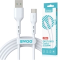 Kabel USB typ C biały 1m 3A USB-C BWOO BO-X172C_7.jpg