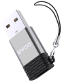 Adapter USB-C do USB OTG szary BWOO BZ-38.jpg