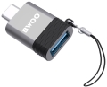 Adapter USB do USB-C OTG szary BWOO BZ-35_5.jpg