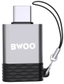 Adapter USB do USB-C OTG szary BWOO BZ-35_2.jpg