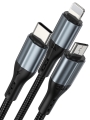 Kabel 3w1 USB Lightning USB-C micro 1,2m BWOO X274_0.jpg