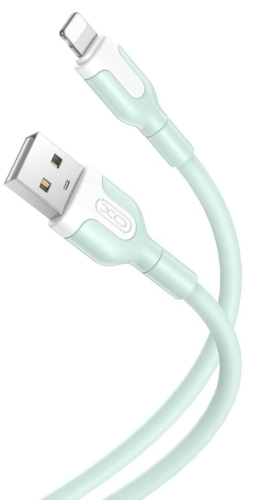 Kabel USB - Lightning 1m 2.1A zielony XO NB212.jpg_3.jpg