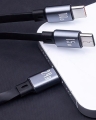 Forever kabel 3w1 USB - Lightning + 2x USB-C 1,2 m 100W czarny_13.jpg