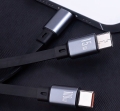 Forever kabel 3w1 USB - Lightning + 2x USB-C 1,2 m 100W czarny_11.jpg