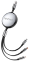 Kabel 3w1 2x USB-C Lightning 1,2m zwijany FOREVER_1.jpg