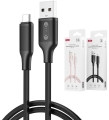 Kabel USB typ C czarny 1m 3A USB-C  XO NB265_2.jpg