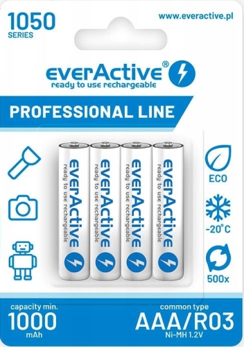 Akumulatorki everActive R03 AAA NiMH 1000 mAh 4szt.jpg