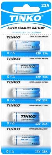 Zestaw 5szt. Bateria TINKO 12V LR23A A23 blister.jpg