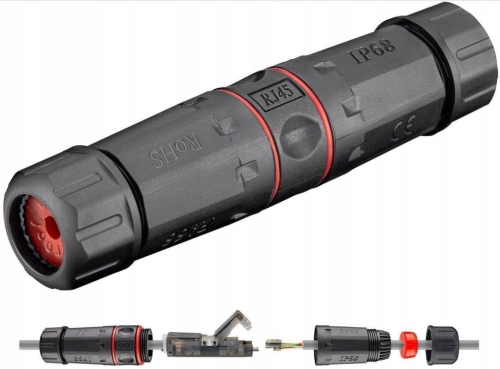 Łącznik kabli LAN RJ45 Beczka IP68 Goobay 44415_2.jpg