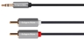 Kabel 2xRCA Jack 3,5m 1m Kruger&Matz Audio.jpg