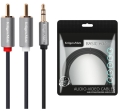 Kabel 2xRCA Jack 3,5m 1m Kruger&Matz Audio_1.jpg