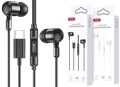 Słuchawki douszne przewod. USB-C XO EP81 czarne_2.jpg