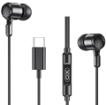 Słuchawki douszne przewod. USB-C XO EP81 czarne.jpg
