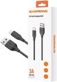 Kabel USB typ C czarny 1m 3A USB-C Riversong CT85_1.jpg