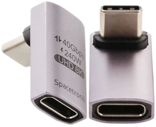 Adapter Kątowy gniazdo USB-C do wtyk USB-C SPU-A21_4.jpg