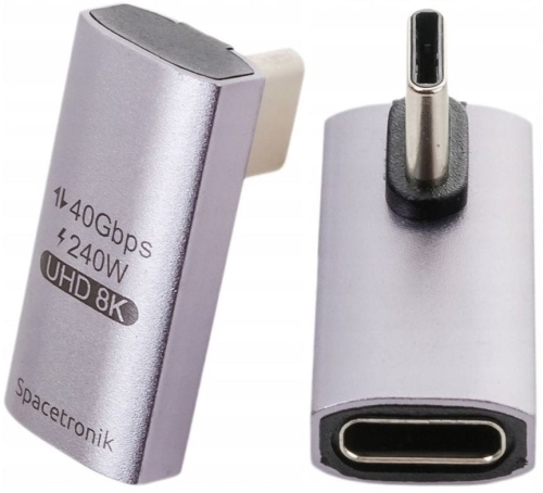 Adapter Kątowy gniazdo USB-C do wtyk USB-C SPU-A22_8.jpg