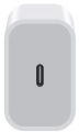Ładowarka siec. 1x USB-C 20W MOONX MC03 Biały_1.jpg