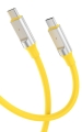 Kabel USB-C - USB-C PD 60W 1m żółty XO NBQ252B.jpg
