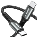Kabel USB-C - USB-C PD 60W 2m pleciony czarny BWOO_0.jpg