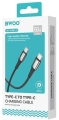 Kabel USB-C - USB-C PD 60W 3m pleciony czarny BWOO.jpg