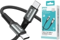 Kabel USB-C - USB-C PD 60W 2m pleciony czarny BWOO_8.jpg