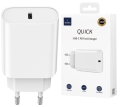 Ładowarka siec. USB-C PD 20W WI-U001 biała_4.jpg