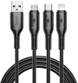 Kabel 3w1 USB Lightning USB-C micro 1m 3A Wi-C045E_1.jpg