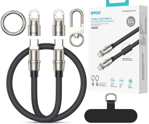 Kabel Smycz USB-C - Lightning PD 27W BO-X309 30cm_7.jpg