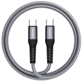 Kabel USB-C - USB-C PD 100W 2m szary Riversong C6.jpg