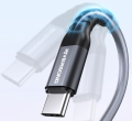 Kabel USB-C - USB-C PD 100W 2m szary Riversong C6_2.jpg