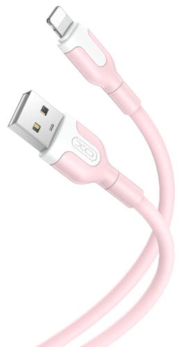 Kabel USB - Lightning 1m 2.1A różowy XO NB212_0.jpg