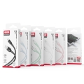 Kabel USB - Lightning 1m 2.1A różowy XO NB212.jpg