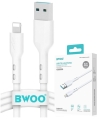 Kabel USB - Lightning biały 2m 3A BWOO BO-X172L_0.jpg
